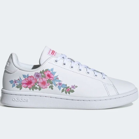 adidas advantage flower